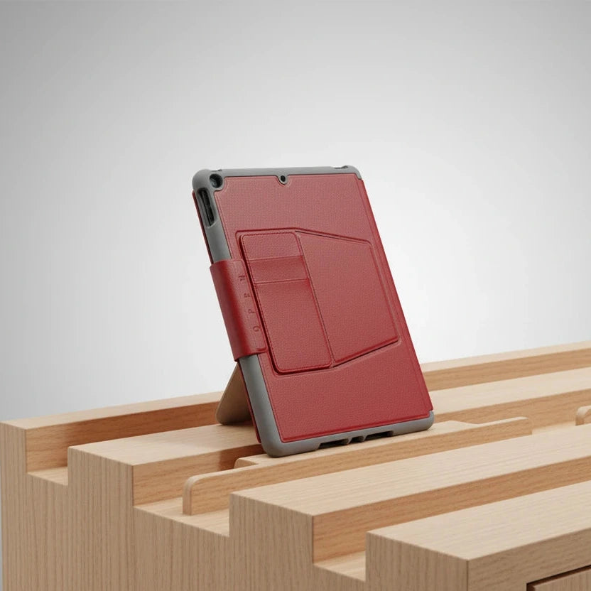 Magnetic Stand Flip Case iPad 7 | 8 | 9 (10.2-inch) Red