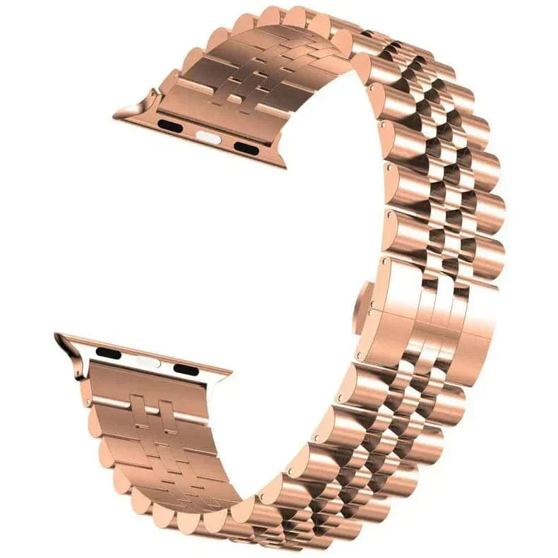 Metal Link Bracelet Chain Bronze Gold