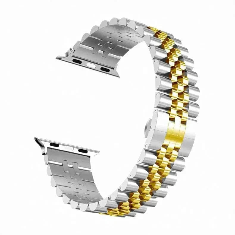 Metal Link Bracelet Chain Gold Silver