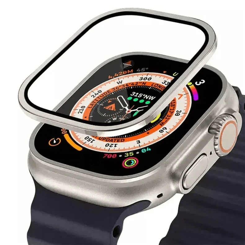 Metalic Alloy Frame Glass Ultra 49mm Natural Titanium
