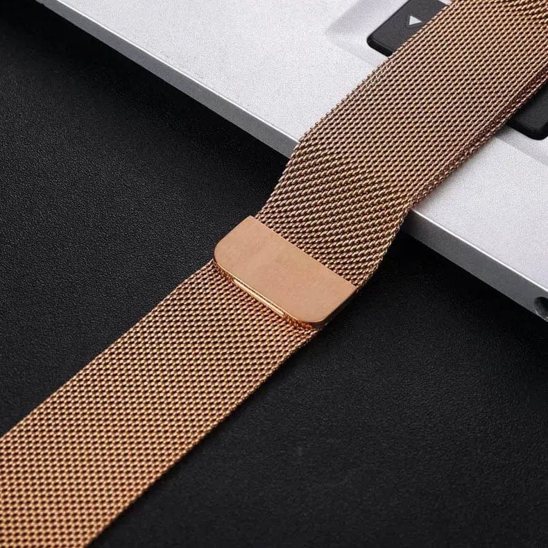 Milanese Magnetic Loop Curve Champange Gold