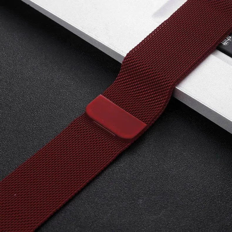Milanese Magnetic Loop Curve Maroon