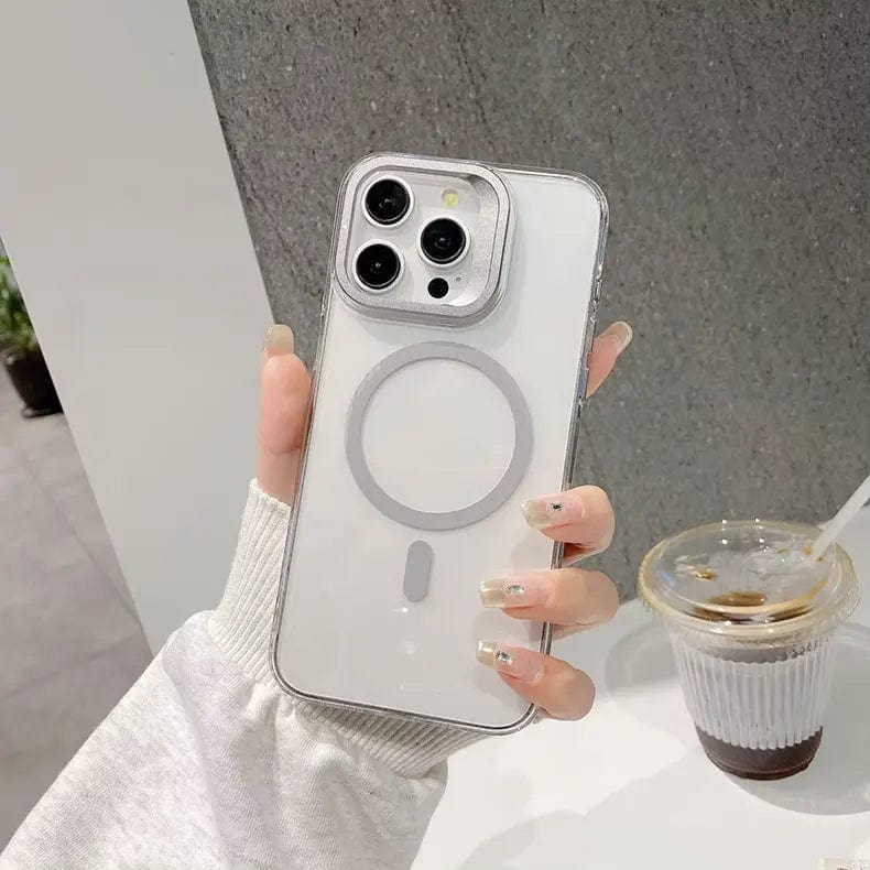 Built-In Stand Magsafe Case Grey