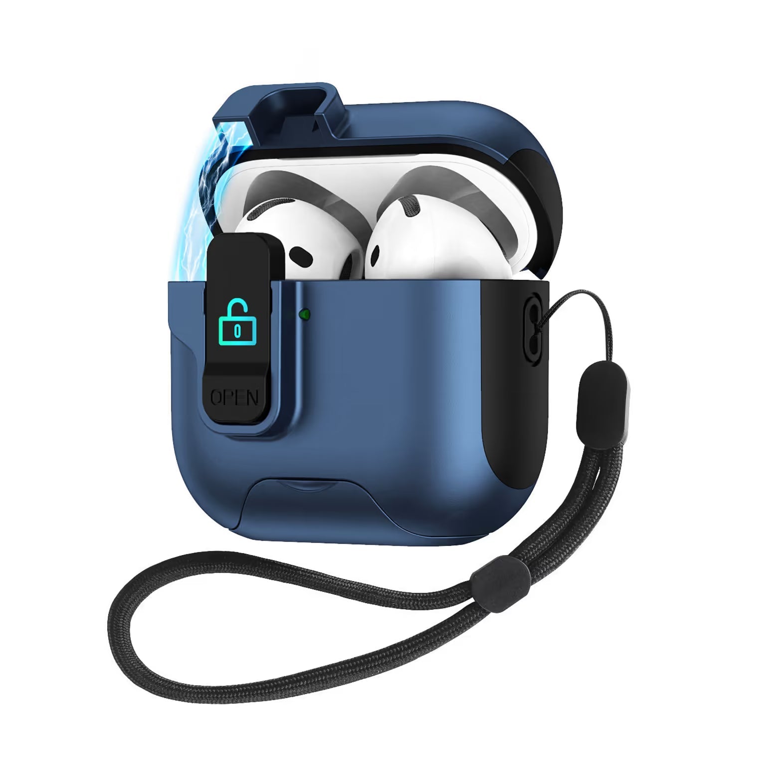 Megnatic Switch Case Airpods 1 | 2 Midnight Blue