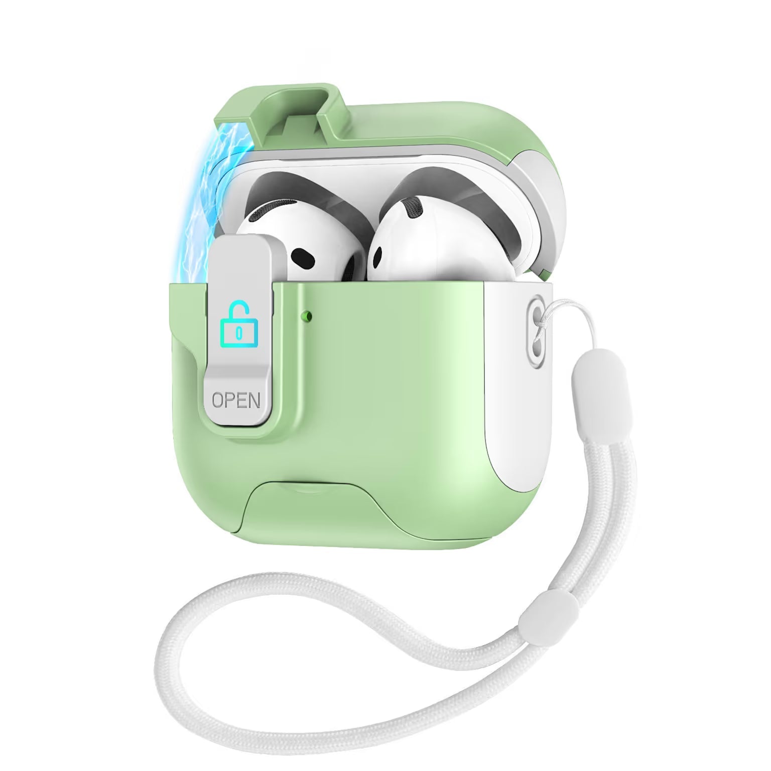 Megnatic Switch Case Airpods 1 | 2 Pastal Green