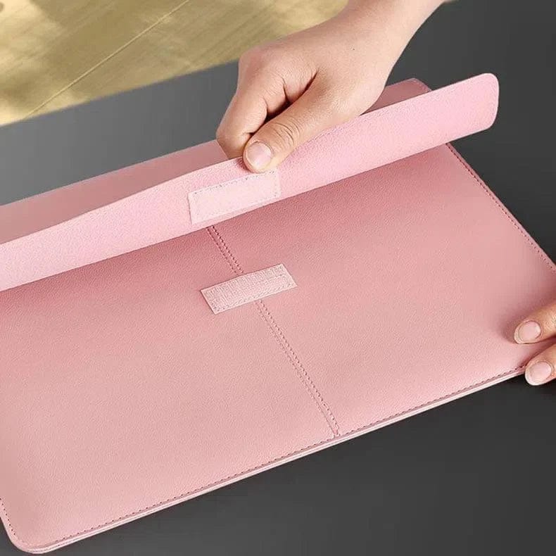 PU Leather Envelope Laptop Sleeve for up-to 13-inch laptop