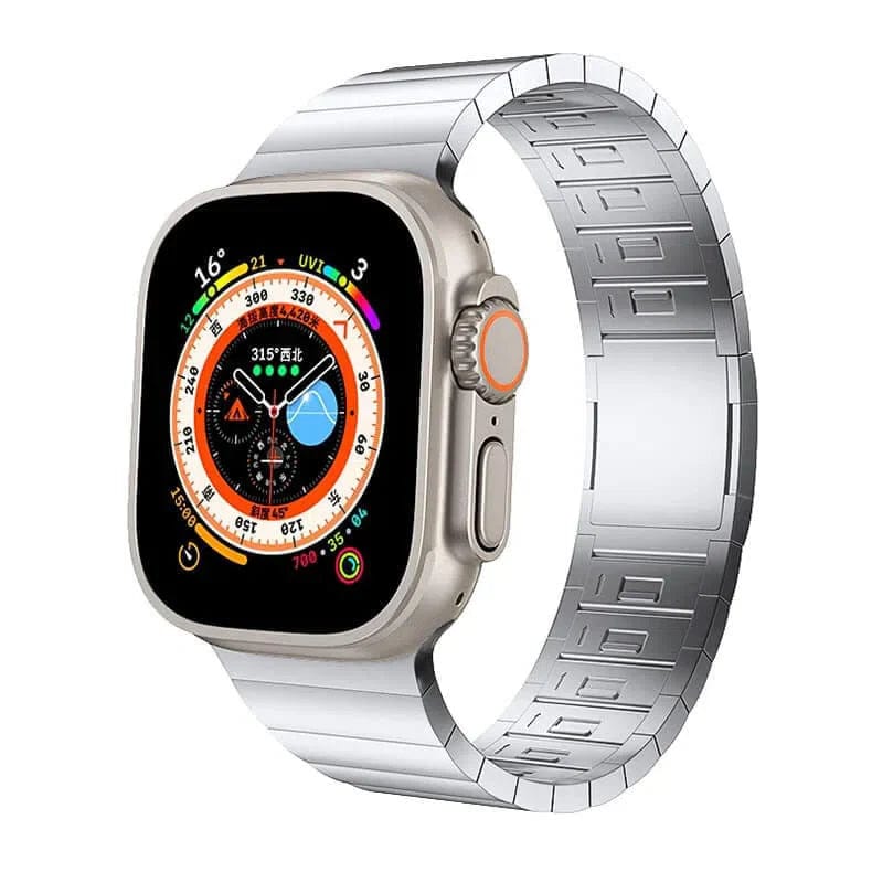 Magnetic Closure Bracelet Silver