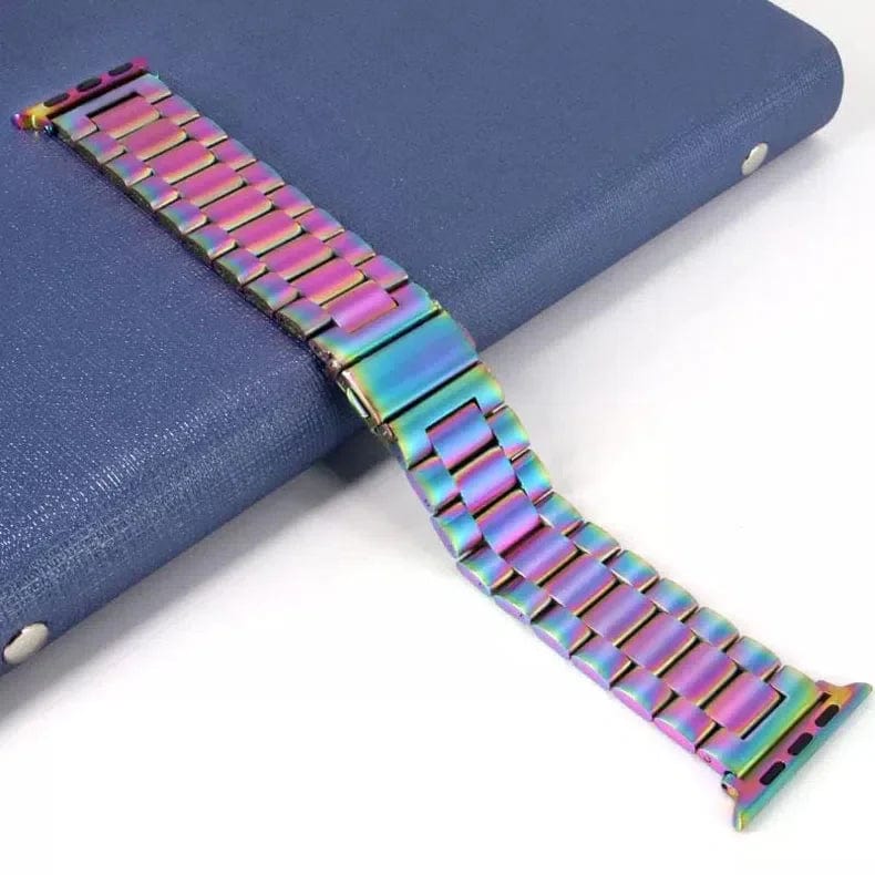 Stainless Steel Metal Bracelet Rainbow
