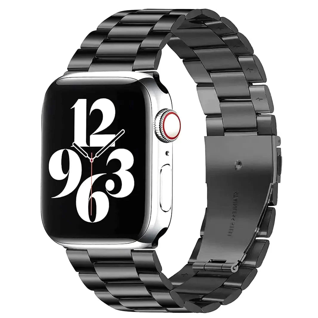Stainless Steel Metal Bracelet Black
