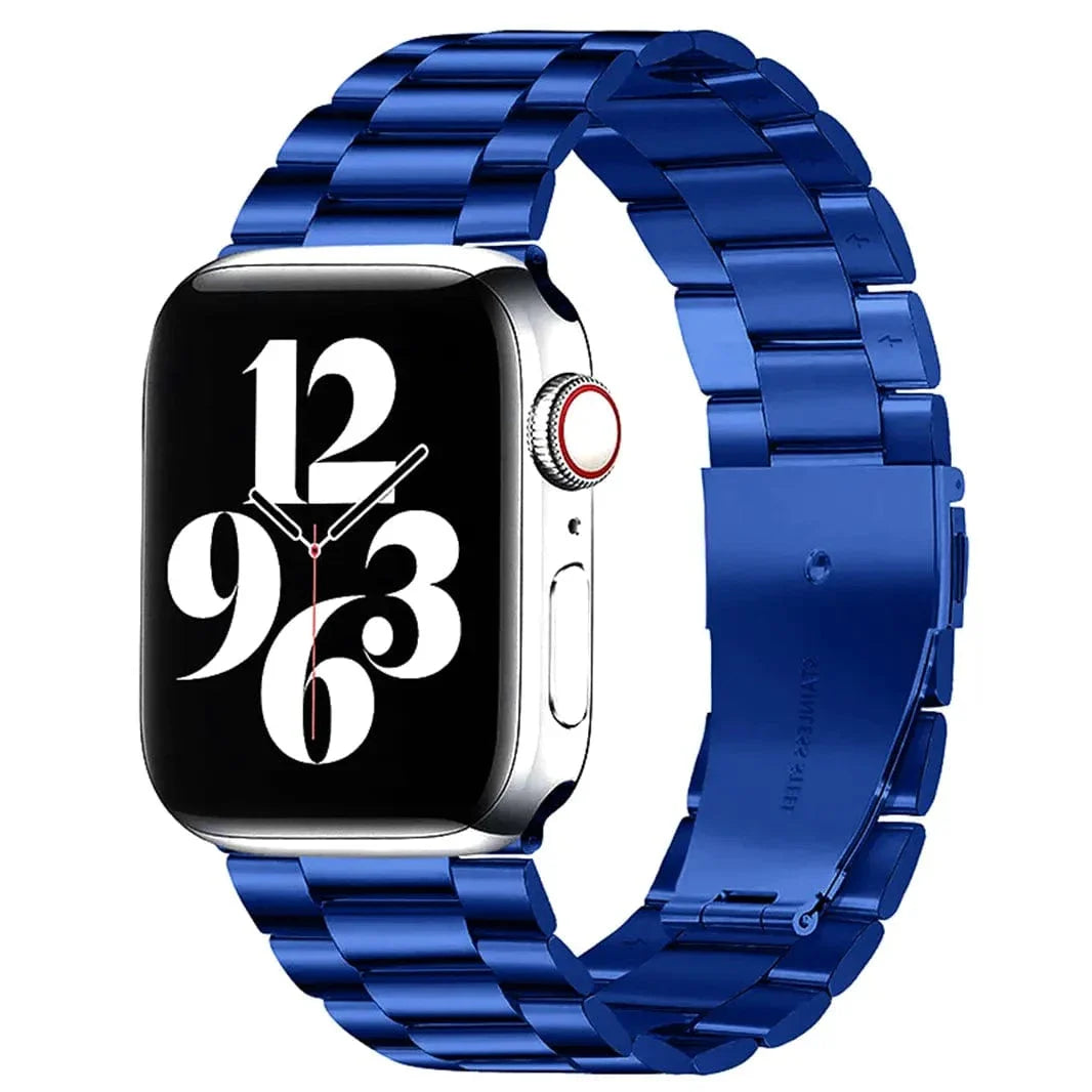 Stainless Steel Metal Bracelet Blue