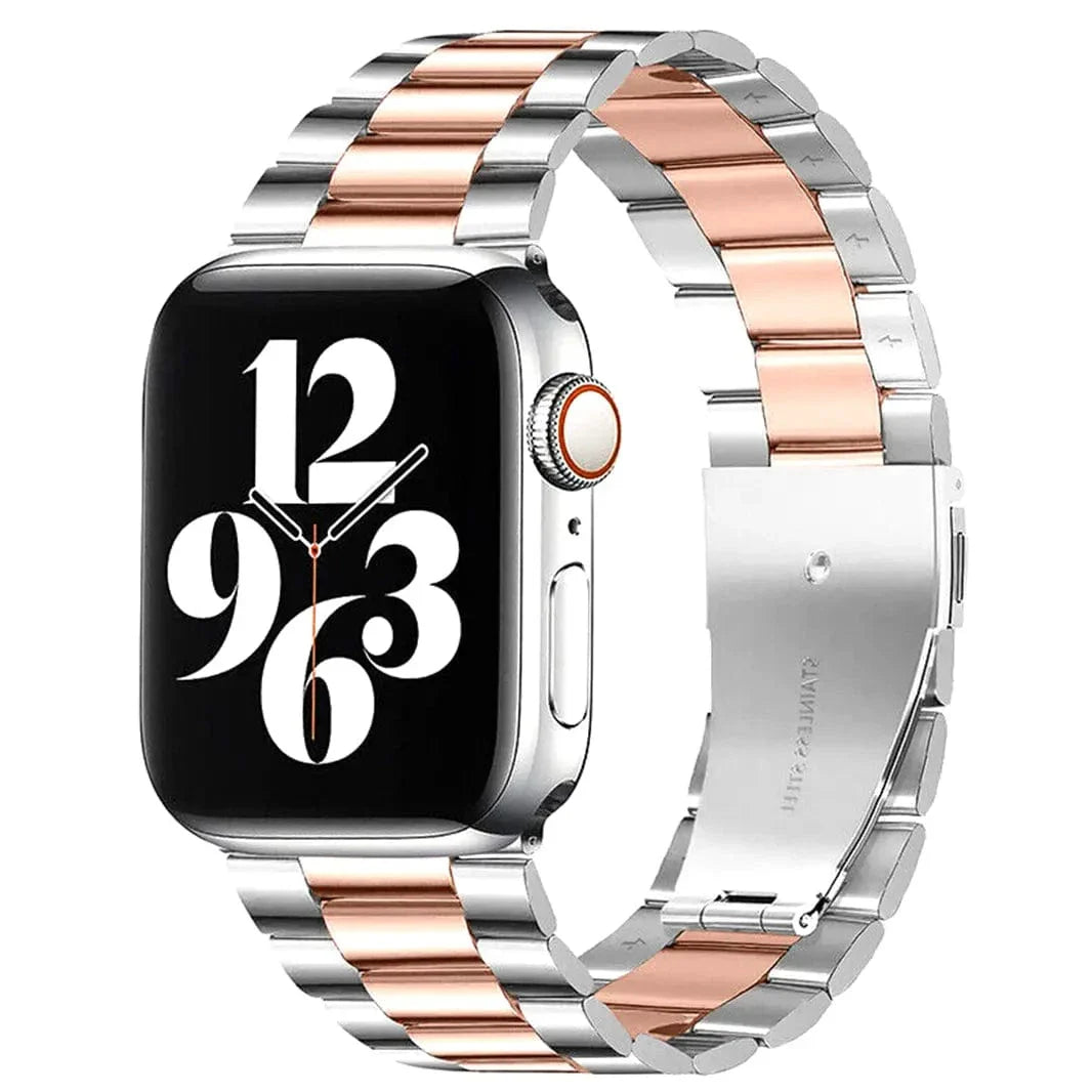 Stainless Steel Metal Bracelet Bronze Silver