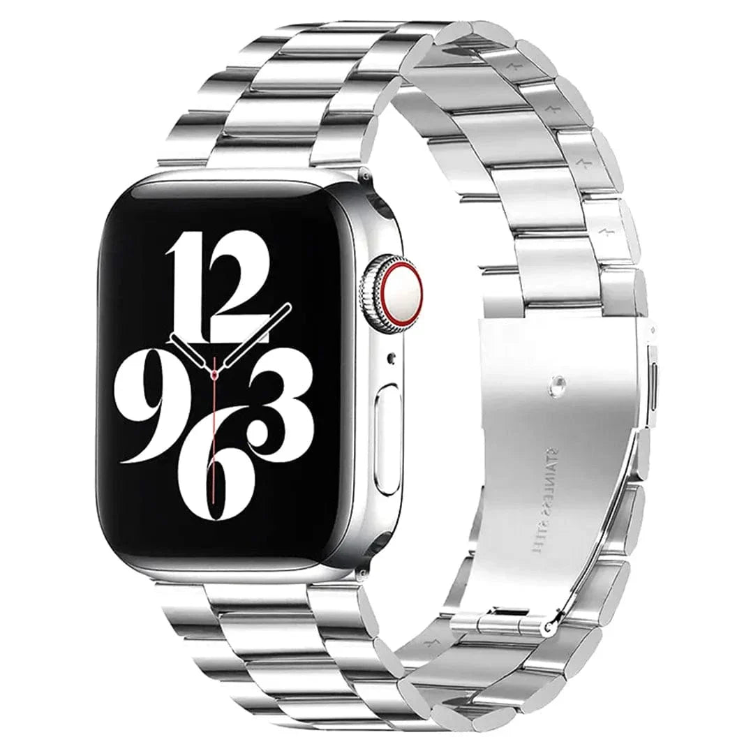 Stainless Steel Metal Bracelet Silver