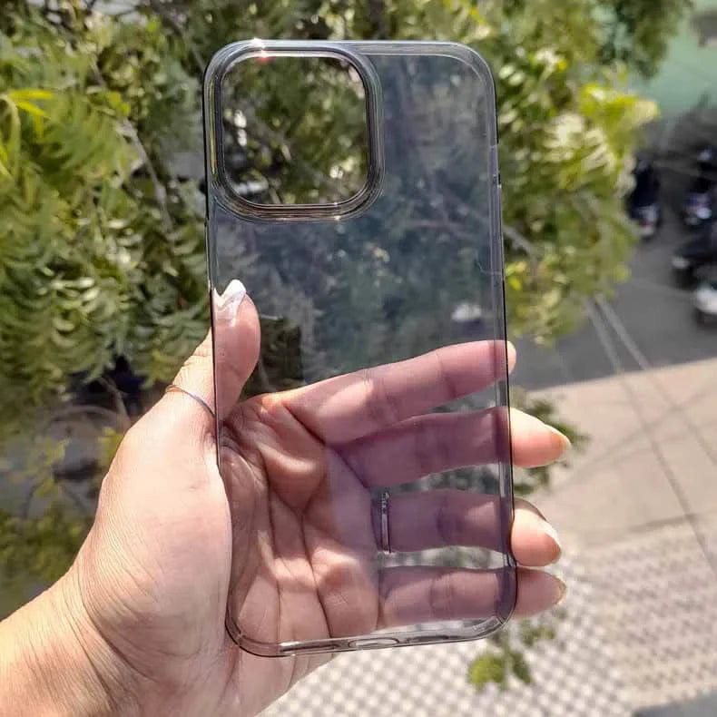 Ultra Slim Thin Hard Case iPhone 17 Pro Smoke