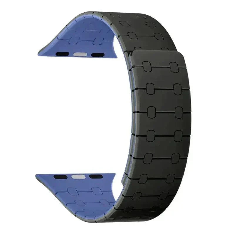 Velour Silicone Magnetic Loop Army Green Blue