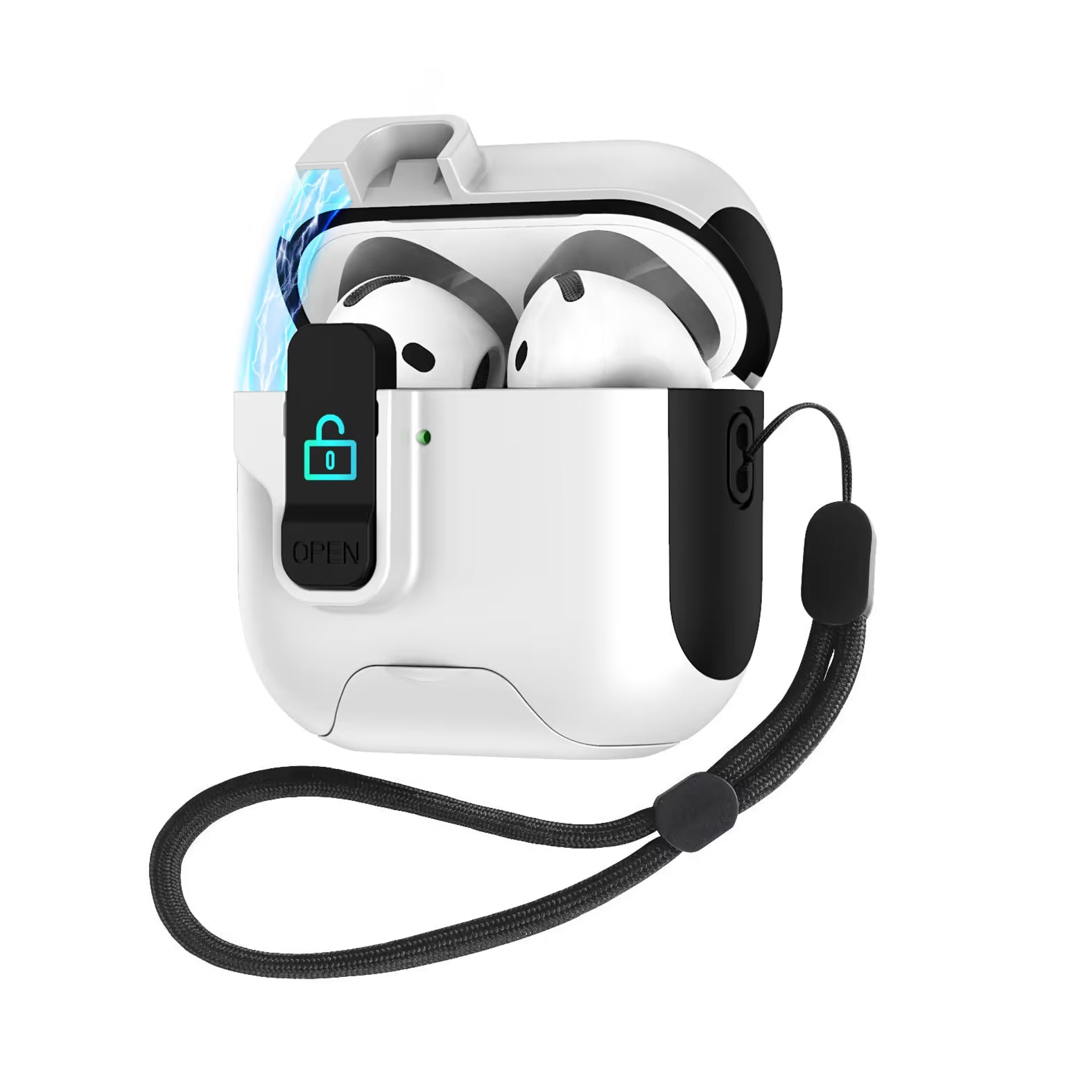 Megnatic Switch Case Airpods 1 | 2 Black White