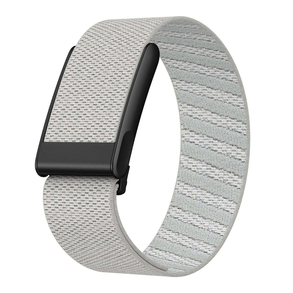 Nylon Sports Loop for Whoop 5.0 MG | 5.0 LIFE ( Black - Off White )