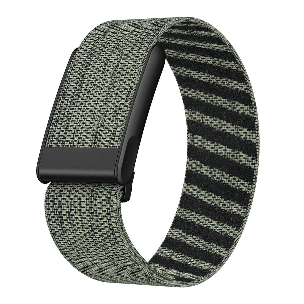 Nylon Sports Loop for Whoop 5.0 MG | 5.0 LIFE ( Black - Olive Green )