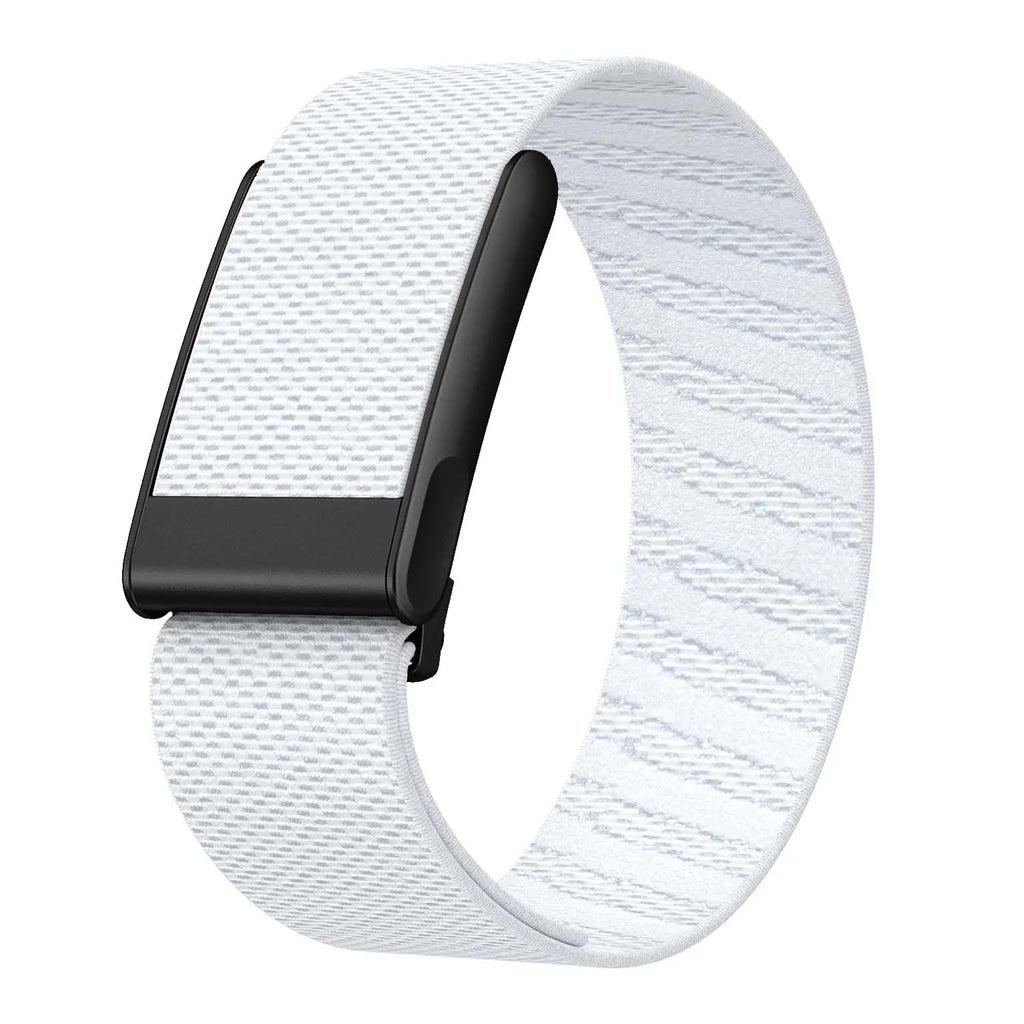 Nylon Sports Loop for Whoop 5.0 MG | 5.0 LIFE ( Black - White )