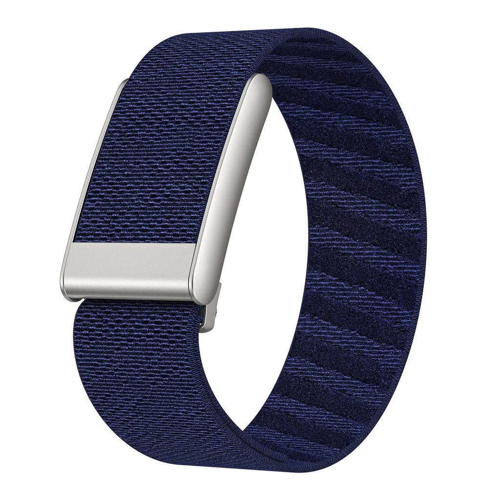 Nylon Sports Loop for Whoop 5.0 ONE | 5.0 PEAK ( Titanium - Navy )