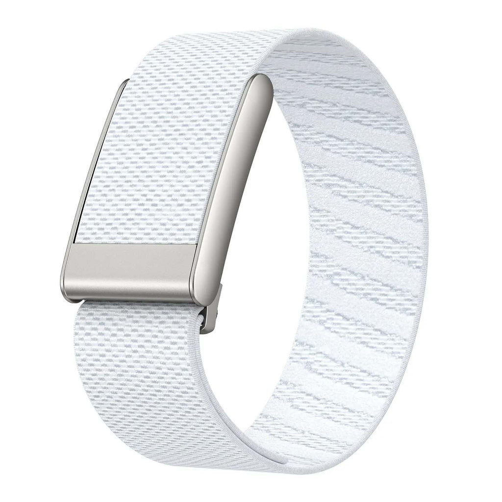 Nylon Sports Loop for Whoop 5.0 ONE | 5.0 PEAK ( Titanium - White )